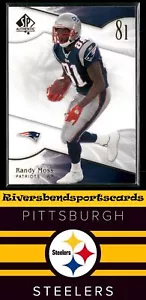 Randy Moss 2009 SP auténtico #22 - Imagen 1 de 2