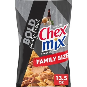 Chex Mix Bold Party Blend Savory Snack Mix, Family Size, 13.5 oz - Picture 1 of 8