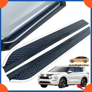 Fit For Mitsubishi Outlander 2022-2024 Running Boards Side Steps Pedals Nerf Bar - Picture 1 of 7