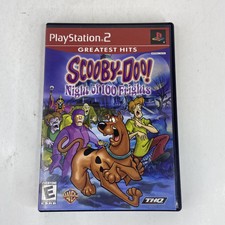 Scooby-Doo Night of 100 Frights (Sony PlayStation 2, PS2) W/ Manual - Tested