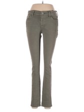 7 For All Mankind Women Green Jeans 25W