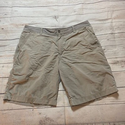 Pantalones Cortos Carga Merrell Caqui Opti Mecha Bolsillos Senderismo Verano UPF50+ Para Hombre Talla 40 Foto 1 de 4