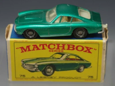 MATCHBOX LESNEY FERRARI BERLINETTA #75 VINTAGE MADE ENGLAND VG CONDITION - Image 1 of 4