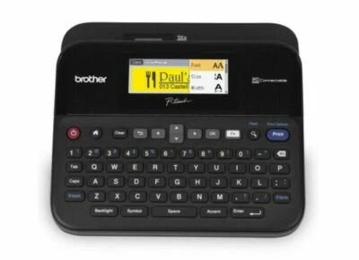 Brother Label Printer PT-D600 3.5~24mm PC Connect Barcode QRCode Usb 99Frame UPS - Image 1 of 4