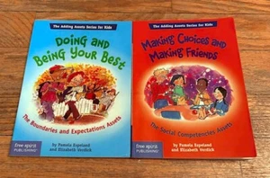 Lot of 2 Adding Assets Series For Kids Children's Book Environmental Support - Picture 1 of 1