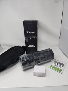 STEADY Elektrische Schaumstoffrolle Strong Model Myofascial Release Faszienrolle Schwarz - Bild 1 von 8