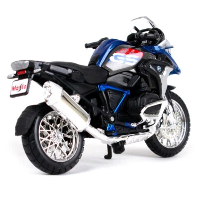 1:18 BMW R 1200 GS Motorcycle Model Diecast Motorbike Toy Vehicle for Boys Kids - Image 1 of 4