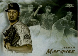 2019 Topps Fire Smoke and Mirrors #SM-7 German Marquez Rockies *+* - Picture 1 of 2