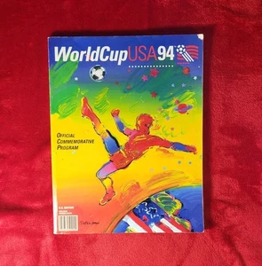 Copa Mundial Estados Unidos 1994 - Programa Conmemorativo Oficial - Edición Estados Unidos - Fútbol Hombre - Imagen 1 de 9