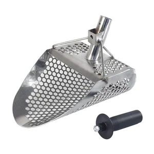 Dune Hydra 11"x8" Stainless Steel Sand Scoop w/ Front Mount & Handle - Picture 1 of 4