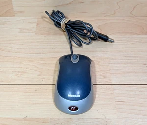 Microsoft Optical Mouse Blue USB and PS/2 Compatible Model X08-72983 Tested - Picture 1 of 8