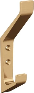 40x Amerock H37003CZ | Dekorativer Wandhaken mit doppelter Krappe | Champagner Bronze - Bild 1 von 2