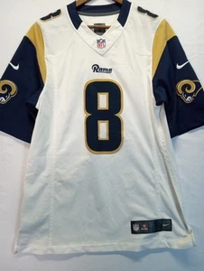 Nike Sam Bradford St. Louis Rams Trikot weiß Größe Erwachsene Small auf dem Feld - Bild 1 von 13