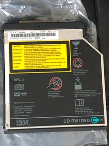 Vintage Lenovo ThinkPad CD-RW/DVD Combo IV Umltrabay 2000 Drive - Zdjęcie 1 z 5