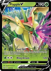 Flapple V 018/163 | Battle Styles | Ultra Rare Holo NM - Picture 1 of 1