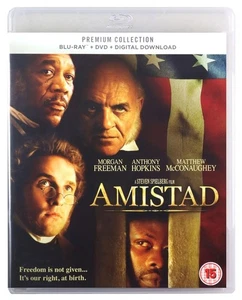 Amistad (1997) Premium Collection | Region Free | Like New (Blu ray + DVD) - Bild 1 von 2