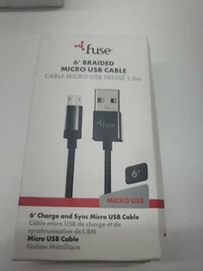 Fuse 6 Ft. Black Lighted USB Charging & Sync Cable 7941  - 1 Each - Picture 1 of 1