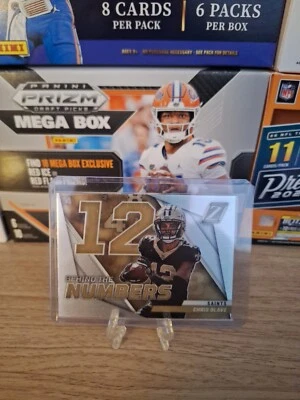 2022 Panini Zenith - Behind The Numbers #BN-CO Chris Olave (RC) - Image 1 of 2