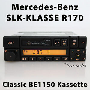 Original Mercedes Classic BE1150 Becker R170 Radio SLK-Klasse Kassette Autoradio