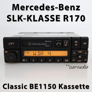 Original Mercedes R170 Radio Classic BE1150 Becker SLK-Klasse Kassette Autoradio - Bild 1 von 11