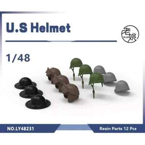 LYTG48231 1/48 Modelo Actualización Piezas Casco EE. UU. IMPRESIÓN 3D - Imagen 1 de 3