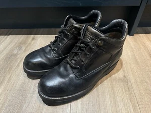 Botas Rockport XCS Hydro Shield Cuero Negro Castaño Reino Unido 9.5 W Hechas en Portugal - Imagen 1 de 13