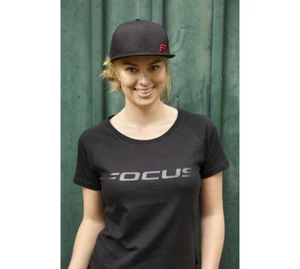 New FOCUS BICYCLE Women's Classic Tee Black • Medium or Large - Picture 1 of 3
