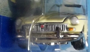 MGB 1963 Pale Primrose Yellow JOHNY LIGHTNING MODEL Black RHD Inside 1:63 MG MGB - Picture 1 of 9
