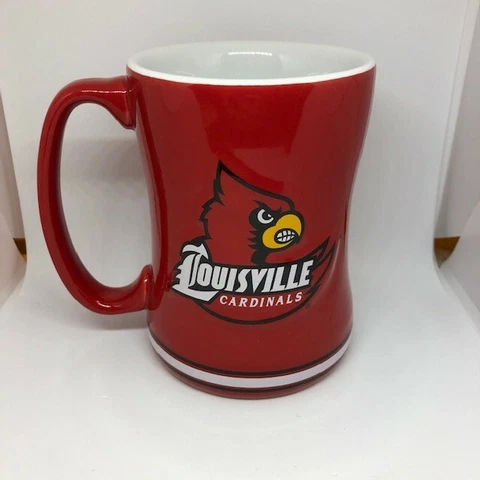 University Of Louisville Cardinals Red Coffee Tea Mug Collegiate Boelter Brands Cover