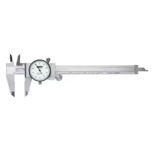 INSIZE 6" DIAL CALIPER 0-6" DIAL CALIPER #1311-6 - NEW IN FITTED CASE - Picture 1 of 3