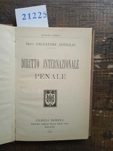Internationales Strafrecht - Dr. Salvatore Adinolfi - Bild 1 von 1