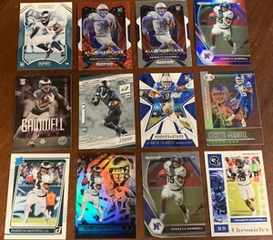 LOTE DE 12 TARJETAS DE RADIOCONTROL 2021 Panini óptica clasificación Prizm contendientes de novatos KENETH GAINWELL - Imagen 1 de 1