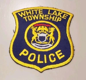 Parche para el hombro de la policía de White Lake Township Michigan - Imagen 1 de 2