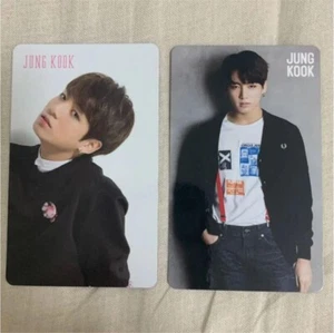 BTS JUNGKOOK I NEED U + RUN Giappone Limited Foto Ufficiale PC Set 2 JP - Foto 1 di 1