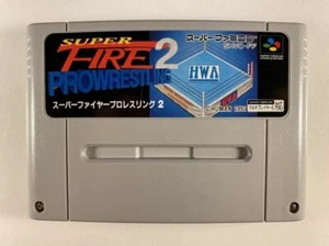 Super Fire Pro Wrestling 2 Super Famicom SNES en muy buen estado NTSC-J - Imagen 1 de 2