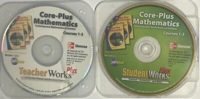3 Years High School Math Curriculum CDs Homeschool Core Plus Mathematics Bundle - Image 1 of 4