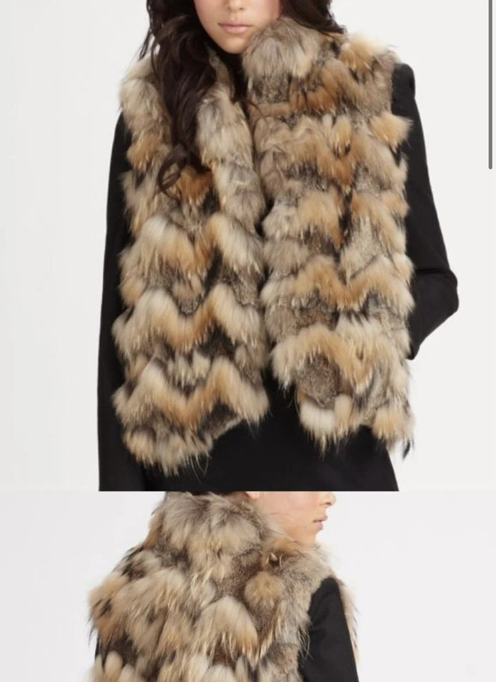 Theory Zeila毛皮背心P/XS — 第 1/4 张图片