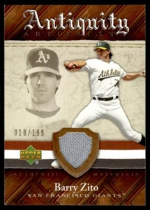 2007 Upper Deck Artifacts Antiquity Barry Zito 018/199 San Francisco Giants - Picture 1 of 2