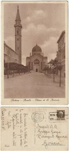 PADOVA - ARCELLA - CHIESA DI S. ANTONIO - VIAGG. 1933 -57200- - Picture 1 of 1