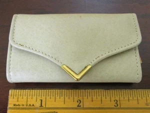 Rolf's Positive Lock Key Caddy - Vintage Accessory - Off White - Unused, Cowhide - Picture 1 of 4