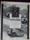 1929 Rochet Schneider 20 Six - 26 Six French Automobile Advertisement 