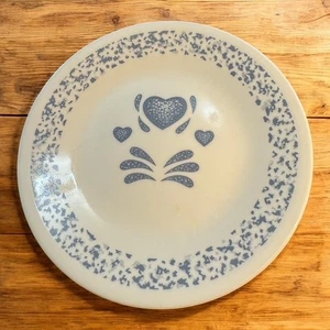 Corning Corelle BLAUE HERZEN klein 6,75" TELLER - Bild 1 von 2