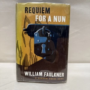 WILLIAM FAULKNER REQUIEM FÜR EINE NONNE Modern ERSTAUSGABE 1951 Selten Nobelpreisträger - Bild 1 von 10