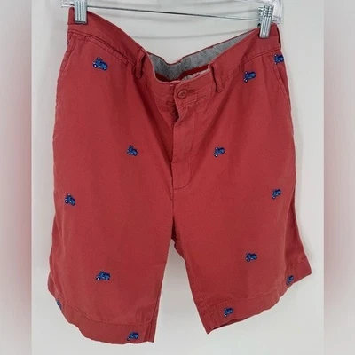 Daniel Cremieux 男式刺绣滑板车平前短裤 — 第 1/4 张图片