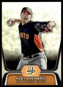 2012 Bowman Platinum Prospects Heath Hembree Rookie #BPP91 - Picture 1 of 2