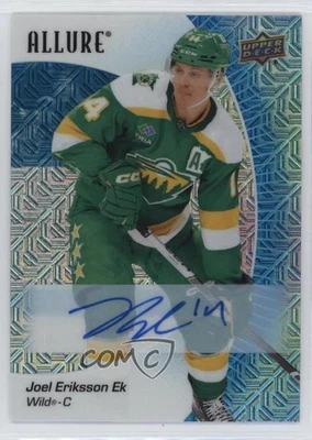 2023-24 Upper Deck Allure Blue Line Auto /35 Joel Eriksson Ek #87 Auto - Image 1 of 2