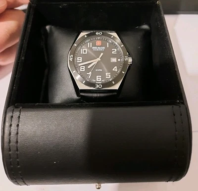 Boxed Swiss Military Hanowa Guardian Collection 6-4190 Men's Quartz Date Watch - Image 1 of 4