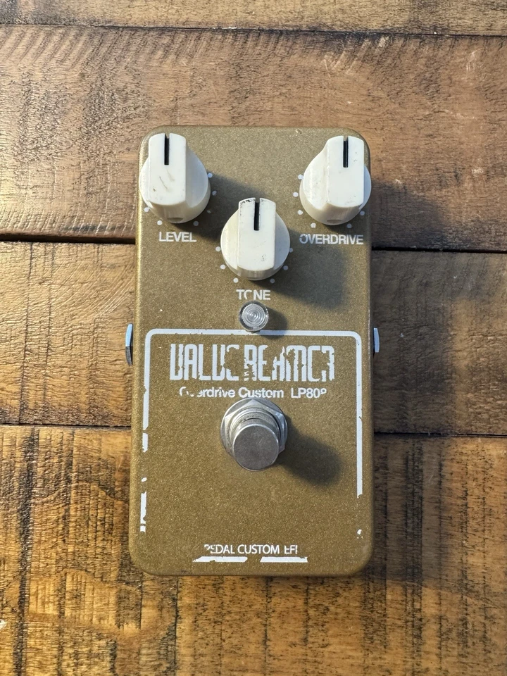 Pedal efecto guitarra Lovepedal Valve Reamer Overdrive personalizado LP808 dorado raro Foto 1 de 4