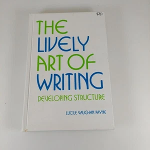 Lebendige Kunst des Schreibens: Entwicklung der Struktur Lucile Vaughan Payne 1982 Hardcover - Bild 1 von 12