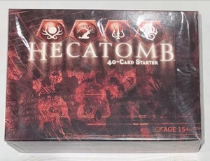 Hecatomb Trading Card Game Premiere Starter Deck 40 Random Cards Rulebook, New - Picture 1 of 4